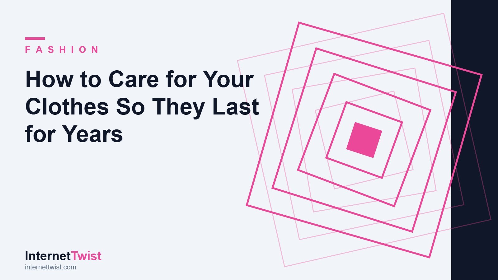 How to care for your clothes: a folded stack of well-kept garments with laundry care symbols
