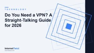 Laptop with a VPN shield icon illustrating whether you need a VPN in 2026