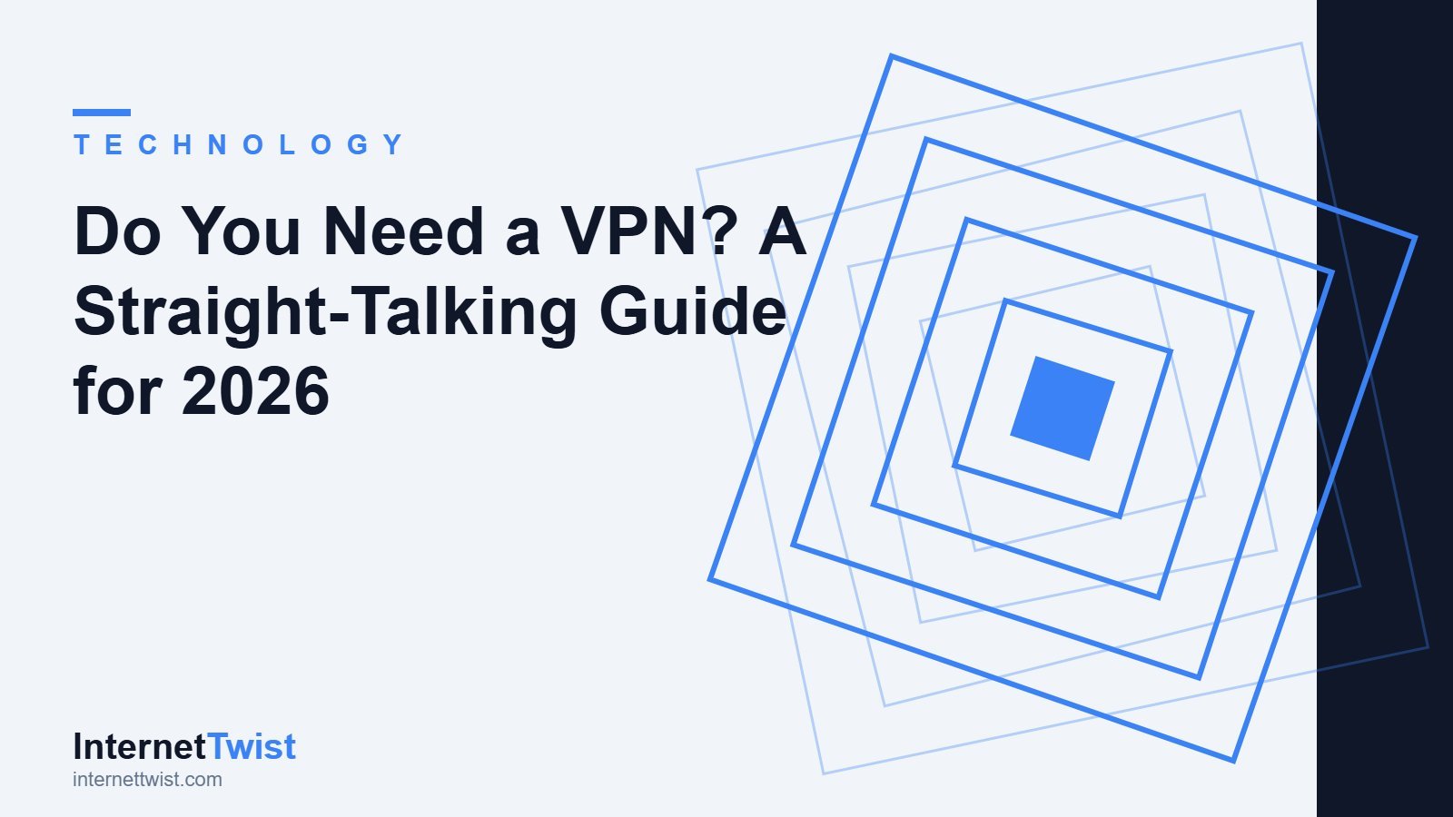 Laptop with a VPN shield icon illustrating whether you need a VPN in 2026