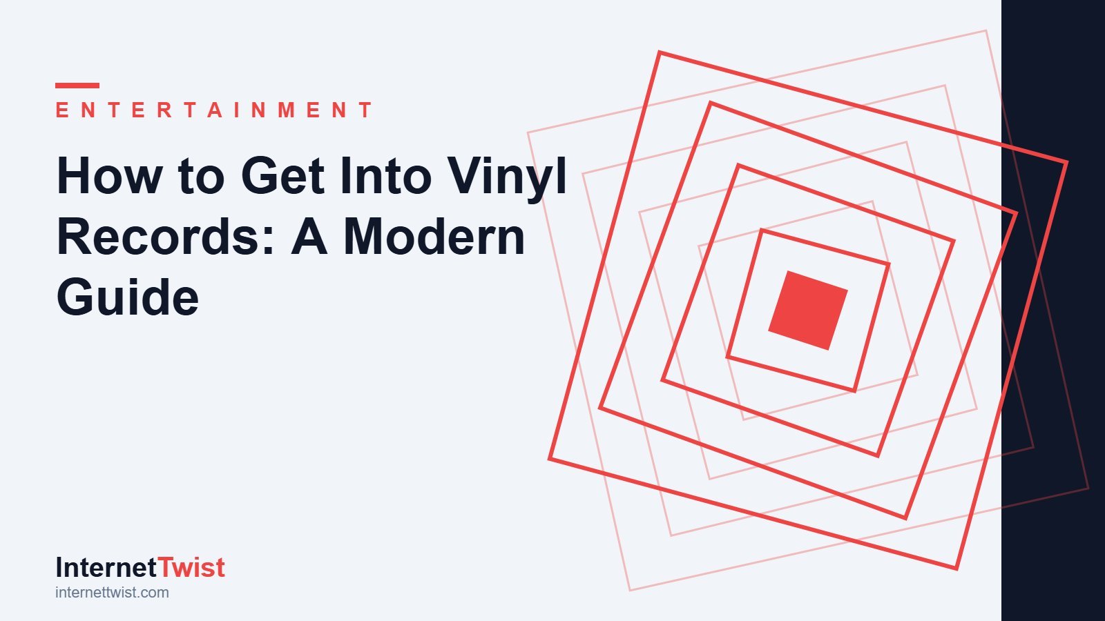 How to get into vinyl records: a modern beginner setup guide on InternetTwist